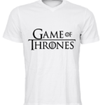 Game of Thrones Baskılı Tişört